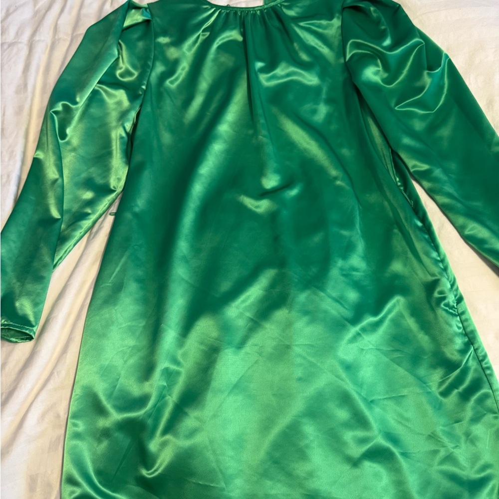 Elegant Green Kids Dress